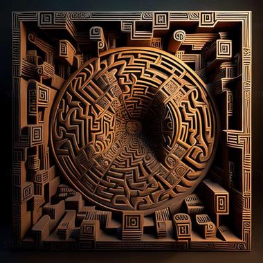 3D model labyrinth (STL)